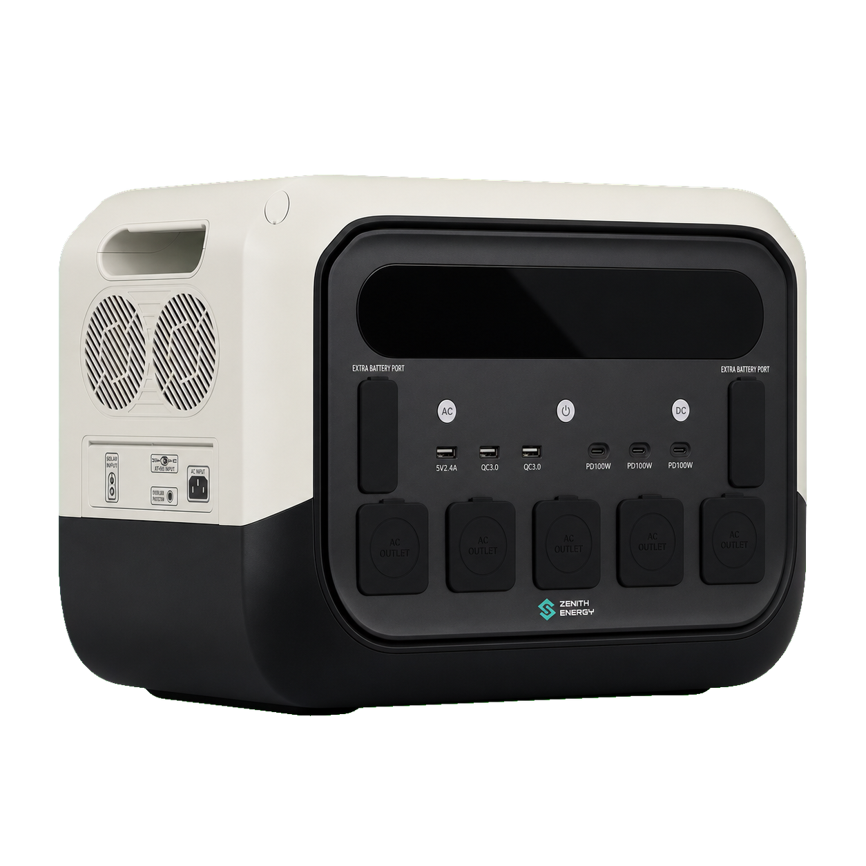 ZENITH ENERGY PRO2400 Estación Batería Portátil | 2.048Wh 2.400W